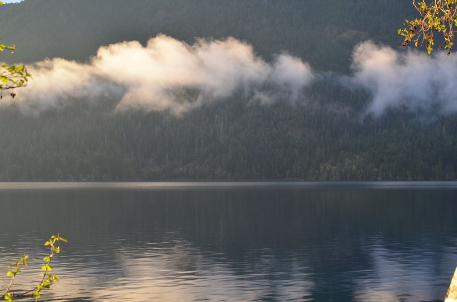 Pretty lake in Washington State